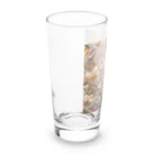 使いやすいデザインがいいね！のお花のバティック柄 Long Sized Water Glass :left