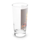 ganeshaの可愛いライオンとおもちゃの消防車 Long Sized Water Glass :left