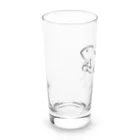 はる_社務所のうさぎ　和風 Long Sized Water Glass :left