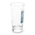 tozaki5573のクジラの親子 Long Sized Water Glass :left