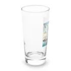 namidamakiの海辺の綺麗な城 Long Sized Water Glass :left