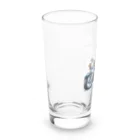 namidamakiのちょい悪オヤジ犬 Long Sized Water Glass :left