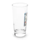 Yuki-ingの多様なチェック柄 Long Sized Water Glass :left