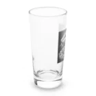 Bonmaru☆ぼんまるのモノクロ蛇のタペストリー Long Sized Water Glass :left