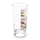 ISLG_AiのAIショップの夕暮れの優雅さ Long Sized Water Glass :left