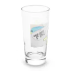 下関イベントサークルの下関イベントサークルロゴ Long Sized Water Glass :left