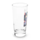 nao-tommyの花火を楽しむ骸骨 Long Sized Water Glass :left