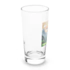 OTIRUBUTUBUTUのおちりぶつぶつ恐竜 Long Sized Water Glass :left