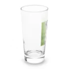 アニマルアートのパグ Long Sized Water Glass :left