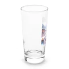 SWQAの温泉楽しむ女子 Long Sized Water Glass :left