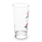 綾錦工房 りこりすの三味線 -雪月花- 【椿】 Long Sized Water Glass :left