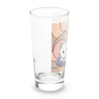 癒しの部屋🐾໒꒱の仲良しニャンコ🐈🐾 Long Sized Water Glass :left