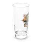 DOUCEのわんにゃんずバイカー2 Long Sized Water Glass :left