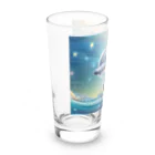 InkCraftsのかわいいイルカ Long Sized Water Glass :left