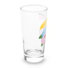 るんるんshopのあじさい Long Sized Water Glass :left