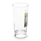 sunday_sataurday_freedayのどや顔ゴリラ Long Sized Water Glass :left