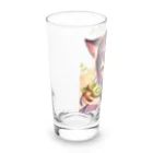 yos-1292583のねこニコばん Long Sized Water Glass :left