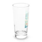 Ojisanlifeの海の子猫 Long Sized Water Glass :left