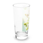 Rパンダ屋の「白薔薇」グッズ Long Sized Water Glass :left