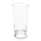 Golden-Cat358の可愛い笑顔 幸せ 平和 Long Sized Water Glass :left