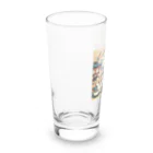 明鏡止水のキョウとニャミ Long Sized Water Glass :left