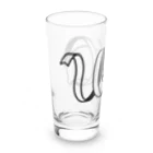 STUDIO OTOMARUのウォンバットのウォ（WO）【wombat】 Long Sized Water Glass :left