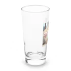 癒しのショップの愛あるニャンコ Long Sized Water Glass :left