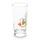 freehandのファンキーでLUCKYなロゴ Long Sized Water Glass :left