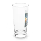 かわいい猫たちのボブニャーリー的な猫 Long Sized Water Glass :left