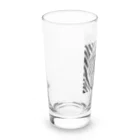 MY.LILILALAのシマウマなライオン Long Sized Water Glass :left