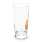 micyorina shopのmicyorina 「みちょ髭危機一髪」 Long Sized Water Glass :left