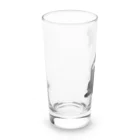 jastice1037の見返り犬ジャスティス Long Sized Water Glass :left