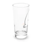 ほかほかしろくまのあったかざっかやのエッグシャンなしろくま Long Sized Water Glass :left