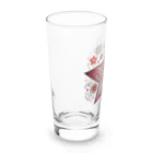 Lifehacker Diary♾️Rise Reverence by ライフハッカー358のスターペイズリー　グラフィック Long Sized Water Glass :left