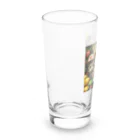 AQUAMETAVERSEの子猫のフルーツの楽園　なでしこ1478 Long Sized Water Glass :left