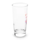 araakii@꧁THE DOGRUN꧂のFLOWER AND SMILE 01 Long Sized Water Glass :left