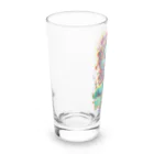 NeuralWearDesignsのNeon Nightmare: A Colorful Horror Experience Long Sized Water Glass :left