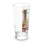 HOSHI-TANEKO🌠の🌺華やかな・カフェ☕✨ Long Sized Water Glass :left