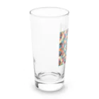 至高の領域のアジアンテイスト万華鏡 Long Sized Water Glass :left