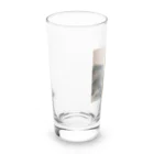 OkometoOmochiの横向き猫 Long Sized Water Glass :left