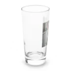 kaerinofficeのこのかわいいワンちゃん、まるでカメラ目線！ Long Sized Water Glass :left