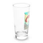 WASH&DRY24のパンダ女子　ユニット感 Long Sized Water Glass :left