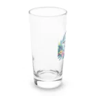 ココナッツアイランド©️のシャチ Long Sized Water Glass :left