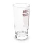 ゆるふわ美術鑑賞の日本語がわからない「舞楽面-地久」 byゆるふわ美術鑑賞 Long Sized Water Glass :left