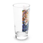 タカヤマ・サイトの絢爛豪華・孔雀 Long Sized Water Glass :left