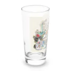 猫のきぬくんのお店のベーカリーこげまるスタッフ御一行様 Long Sized Water Glass :left