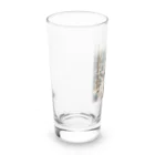 cache2445の鍛えているサル Long Sized Water Glass :left