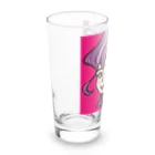 にじわたりねこの結い髪 Long Sized Water Glass :left