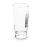 daichan Marketの熊の親子 Long Sized Water Glass :left