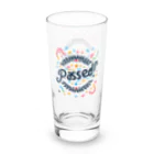 わっしょいの合格PASSED Long Sized Water Glass :left